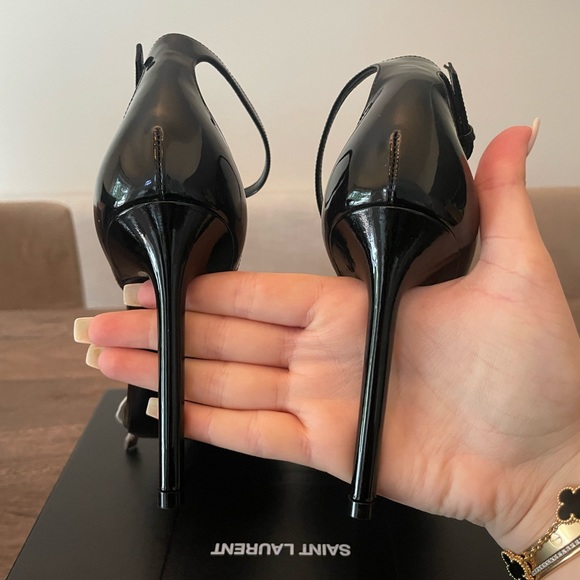 SOLD Saint Laurent Crystal Sandals - Picture 5 of 10
